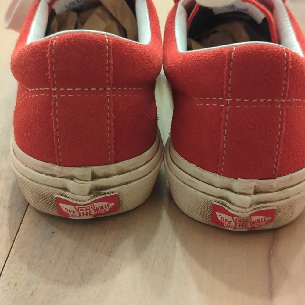 Vans suede lace sneakers RED - Picture 3 of 7